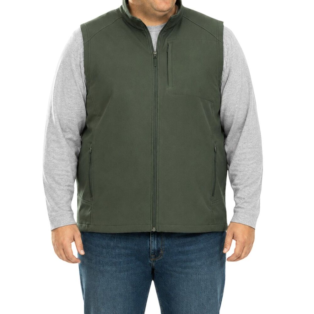 Propper Softshell Vest Mens 2XL XXL Front Zip Micro Fleece Lined Water Resident